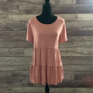 Pink Blush Maternity Top